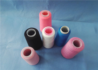 Plastik Boru Üzerinde 40s / 2 Bükülmüş Polyester İplik,% 100 Polyester İpliği Boyalı