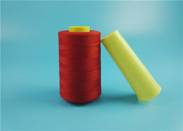 Kapitone / Dikiş Kırışıklık Direnci İçin Renkli Boyalı% 100 Polyester İplik