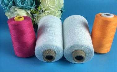 Çin % 100 Polyester İplik 30s / 2 Kumaş Dikiş İçin Ham Beyaz Polyester İplikler Tedarikçi