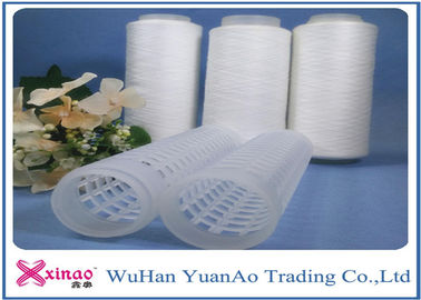 Çin Özel Ham Beyaz Yüksek Mukavemetli Polyester İplik 40/2% 100 Polyester Dikiş İpliği Tedarikçi