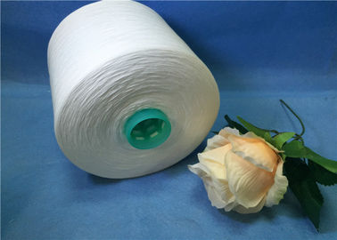 Kağıt Koni 100 Polyester Dik İplikler Dikişler İçin Ham Beyaz Knotless