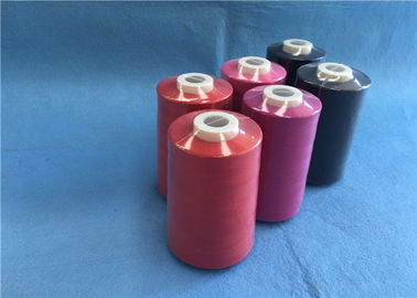 Boyalı Core Spun Polyester Dikiş İpliği, Çok Renkli Dikiş İpliği 40s / 2 5000y