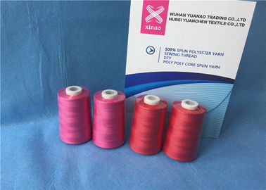 Çin % 100 Polyester Esnek Elyaf Dikiş TFO İplik, Boyalı Ring Polyester Çekirdekli Spun Thread Tedarikçi