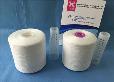 Ham Beyaz Polyester İplik Üreticiler, Plastik Boru Üzerinde Yuvarlanmış Polyester İplik