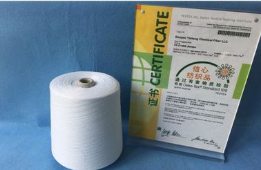 Çin Ham Beyaz 12/3 100 PCT Dikiş İpliği için Polyester Bükülmüş İplik 1.33D × 38mm Tedarikçi