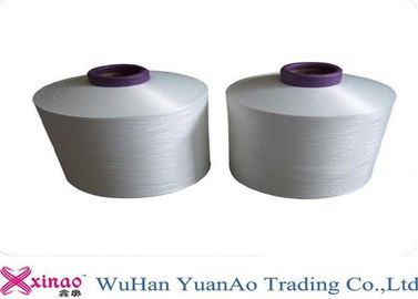 Çin Yarı mat NIM% 100 Polyester Çekilmiş Dokulu İplik Ham Beyaz 75D / 36 75D / 72 100D / 36F Tedarikçi