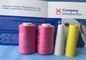 Düşük Çekmeceli Aşınma - Dayanıklı Ring Spun Polyester İplik 40/2 Renkli TFO Makinesi İçin Tedarikçi